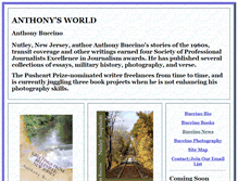 Tablet Screenshot of anthonysworld.com